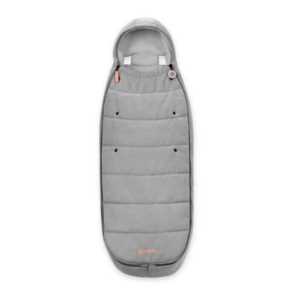 CYBEX BALIOS S Travel System Essential Bundle with Gold Footmuff - Lava Grey
