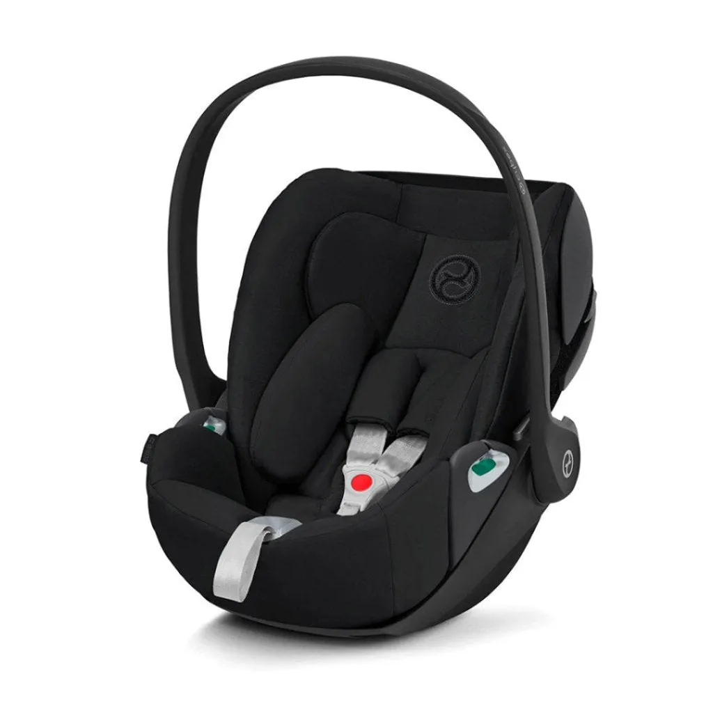CYBEX BALIOS S Travel System Luxury Bundle with CLOUD T  and Snogga Footmuff - Ocean Blue