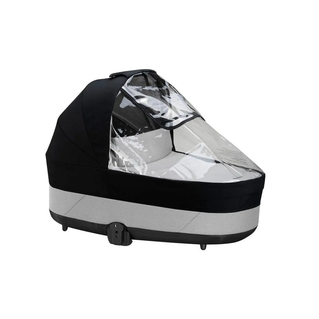 CYBEX BALIOS S Travel System Luxury Bundle with CLOUD T  and Snogga Footmuff - Ocean Blue