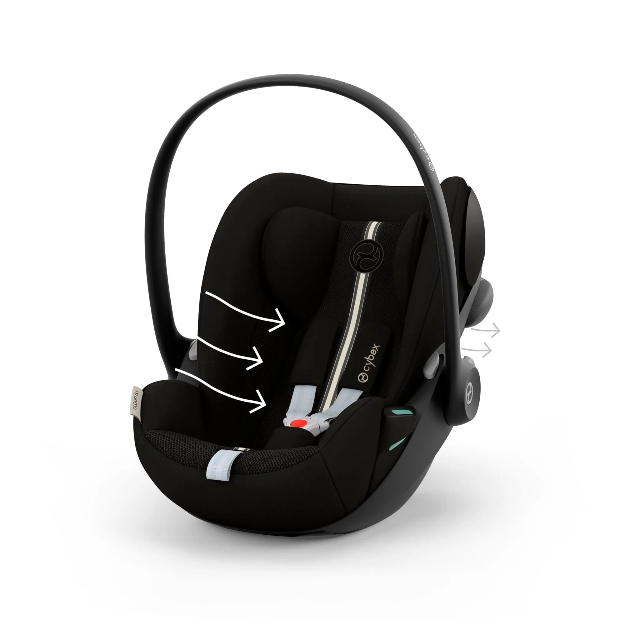 Cybex Cloud G i-Size PLUS Car Seat - Moon Black