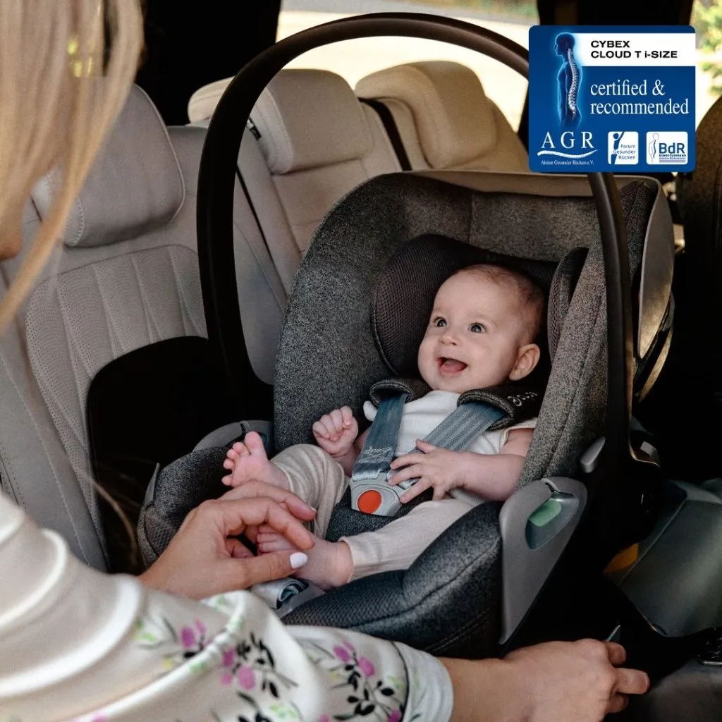 CYBEX CLOUD T I-Size PLUS Car Seat - Peach Pink