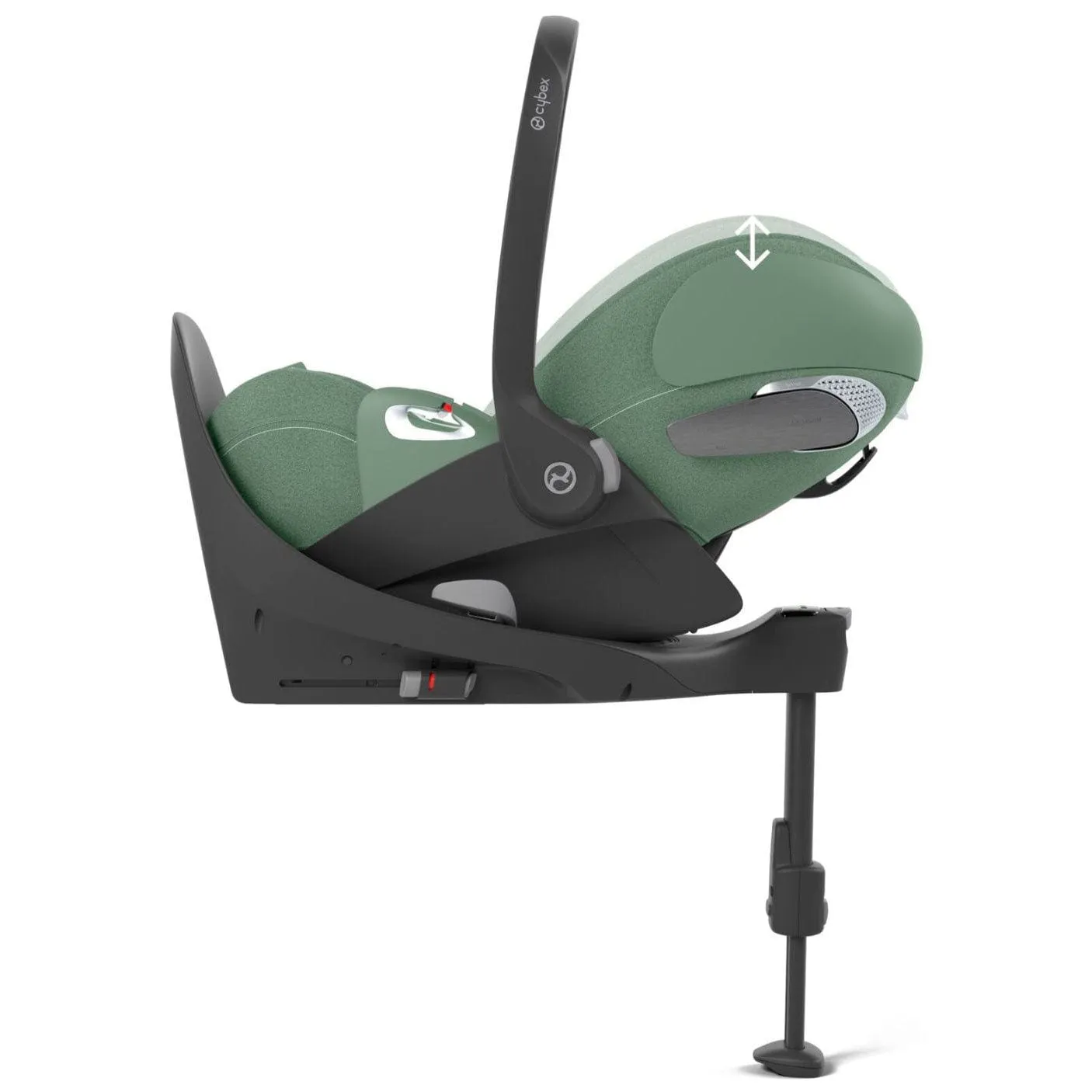 Cybex Cloud T PLUS i-Size Car Seat in Leaf Green