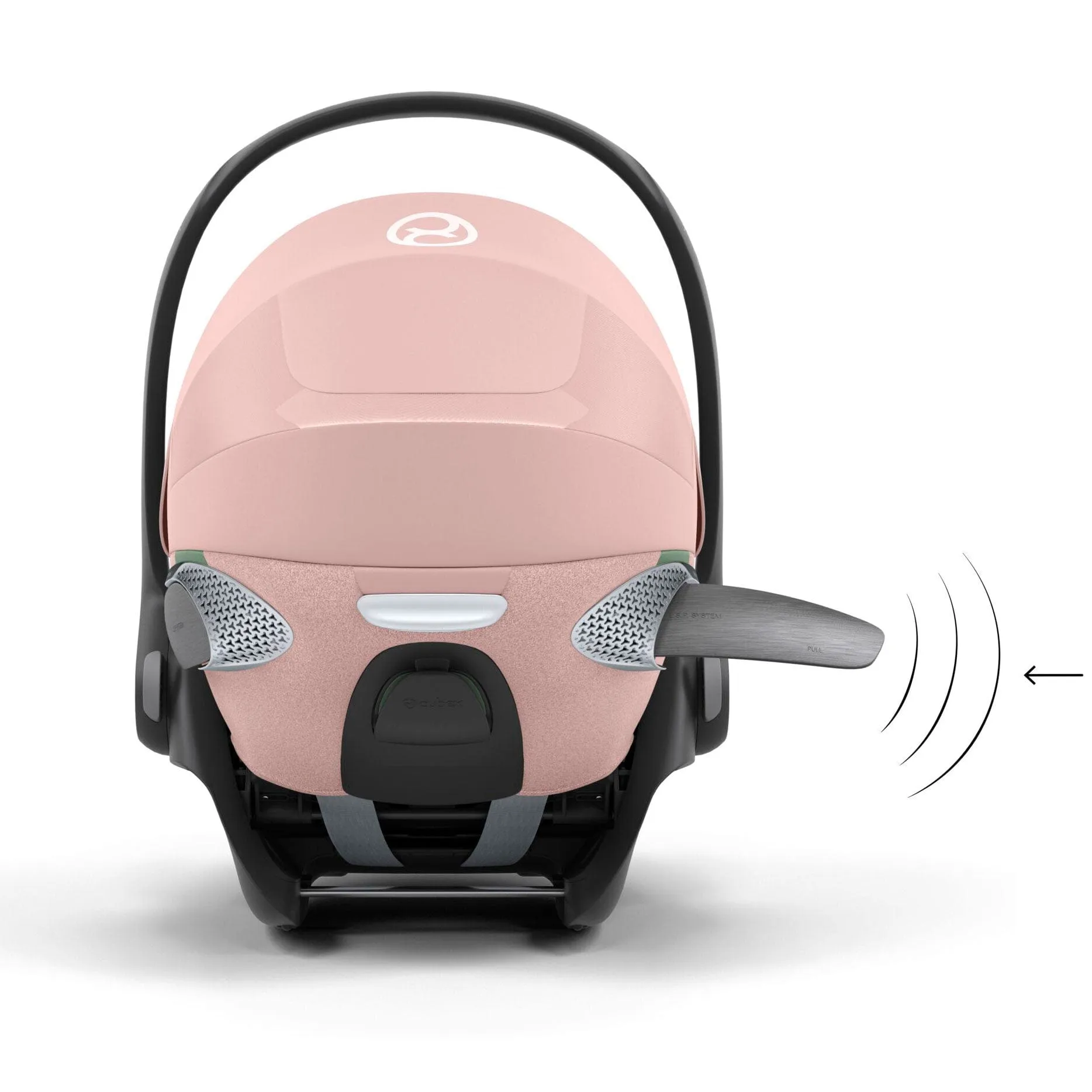 Cybex Cloud T PLUS i-Size Car Seat in Peach Pink