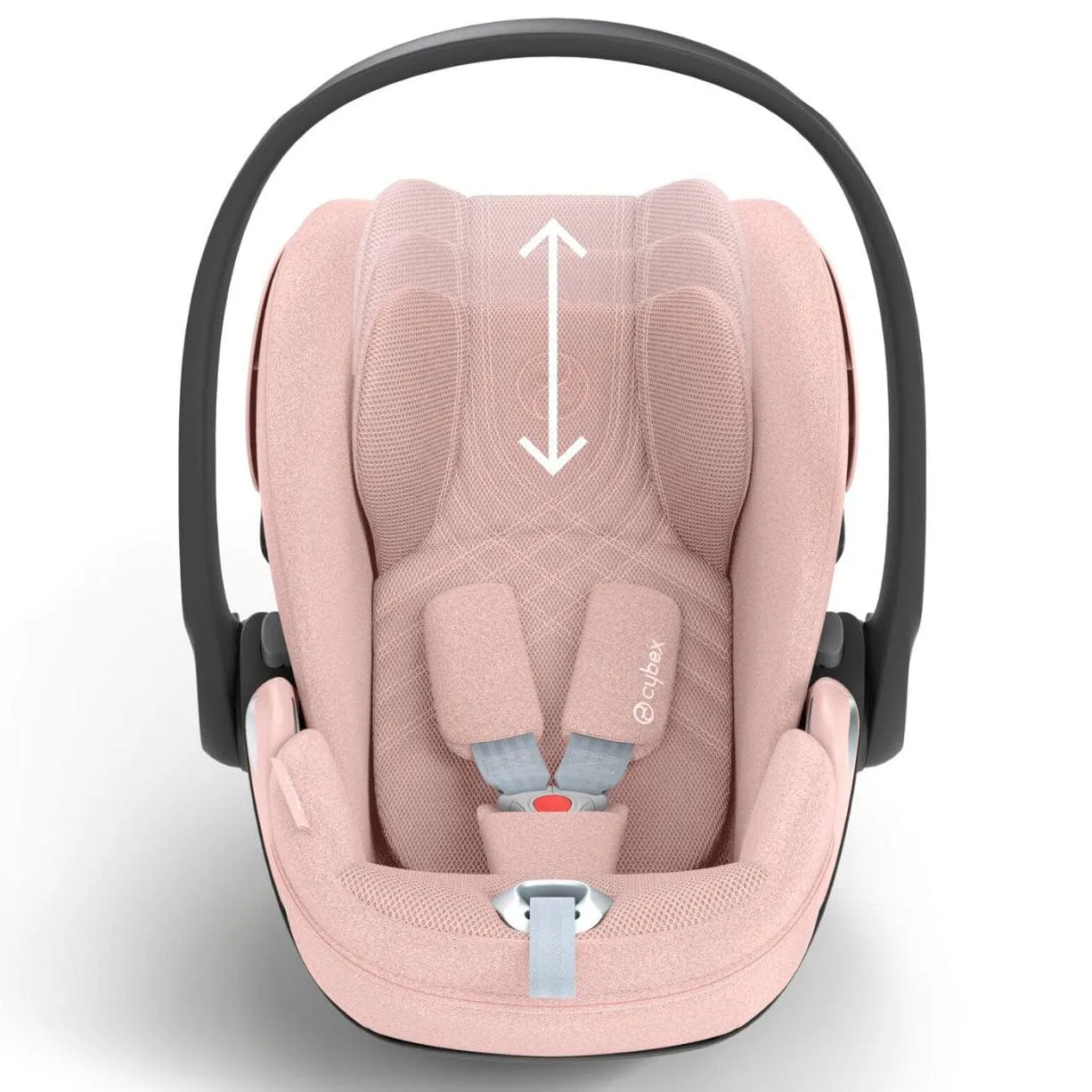 Cybex Cloud T PLUS i-Size Car Seat in Peach Pink