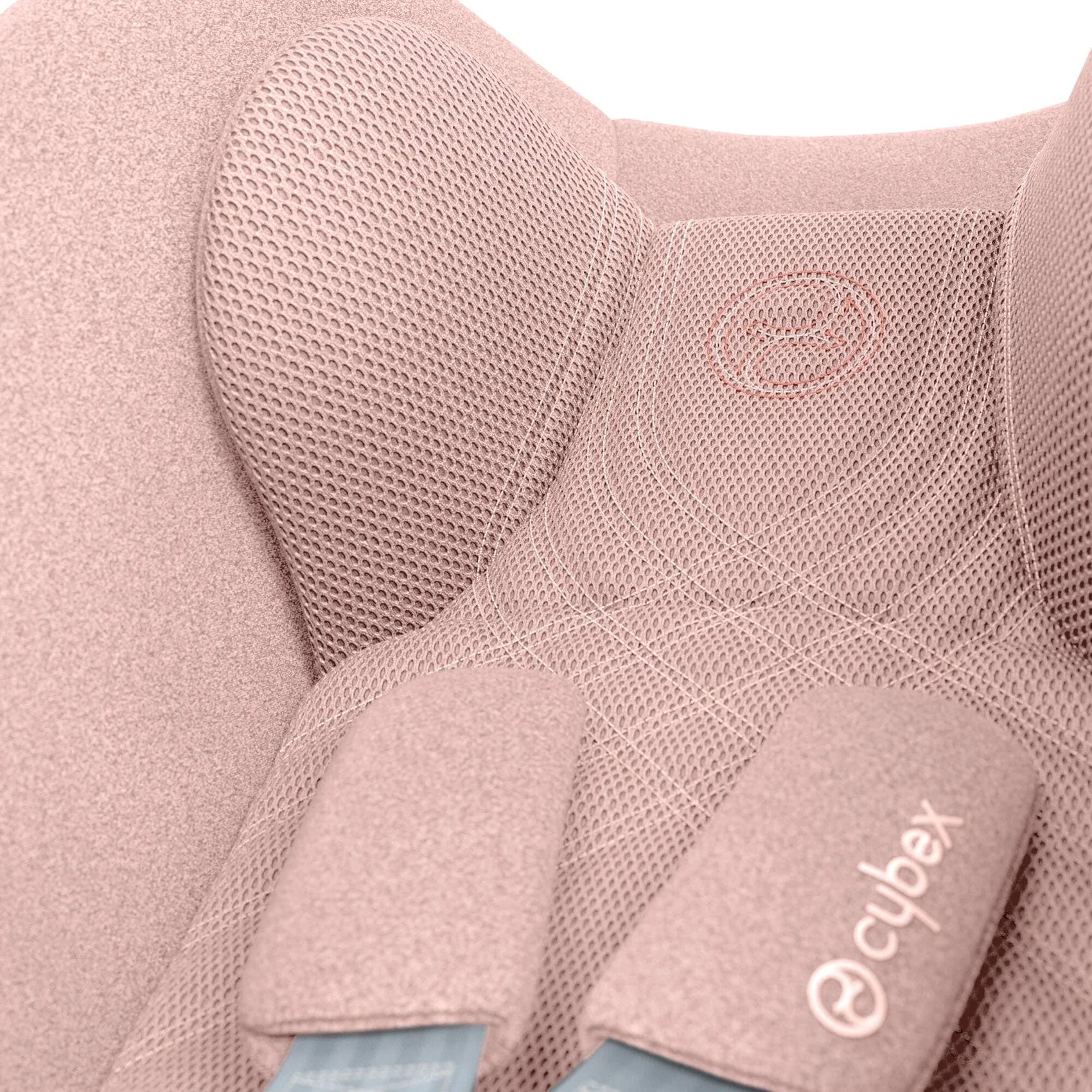 Cybex Cloud T PLUS i-Size Car Seat in Peach Pink
