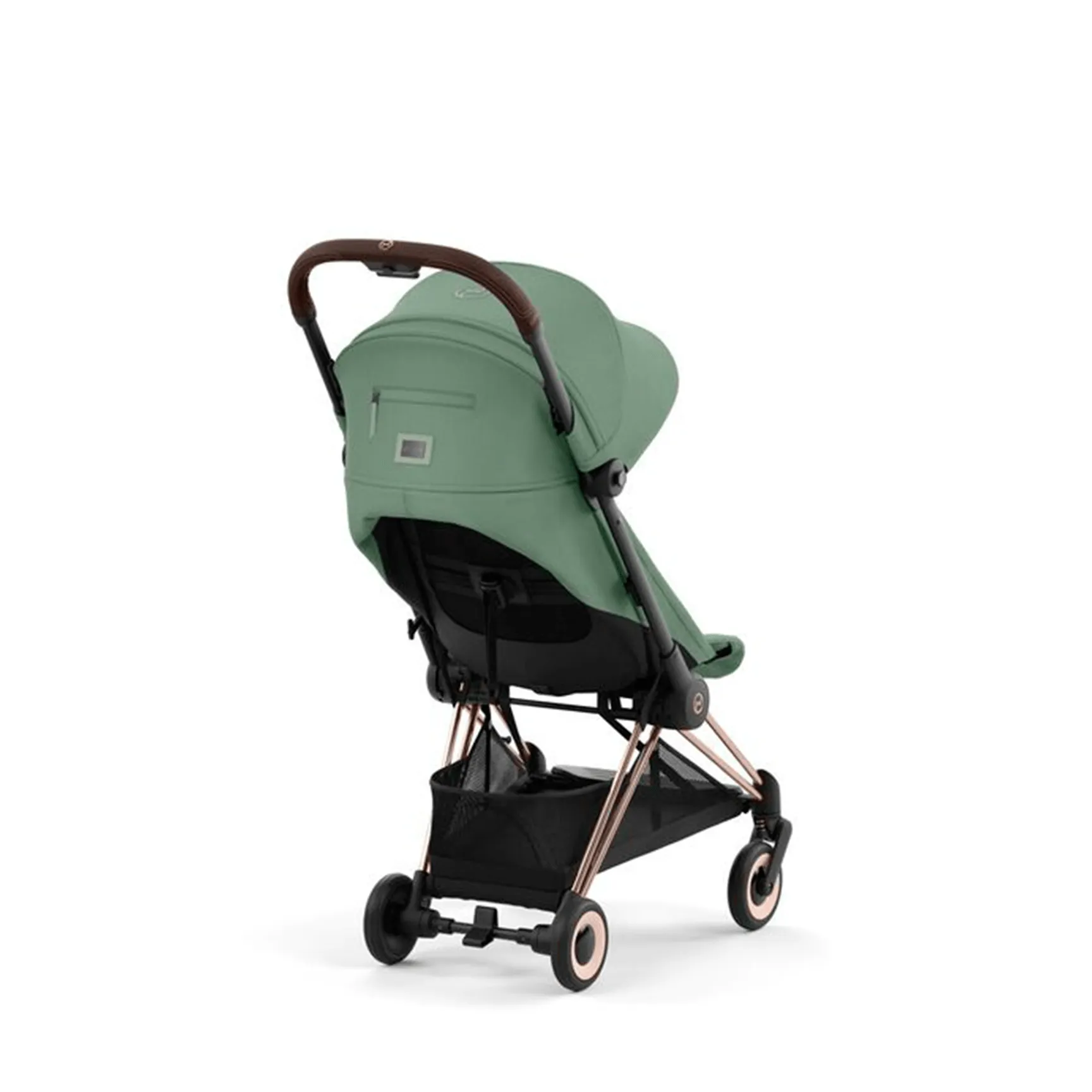 Cybex COYA in Rose Gold Leaf Green