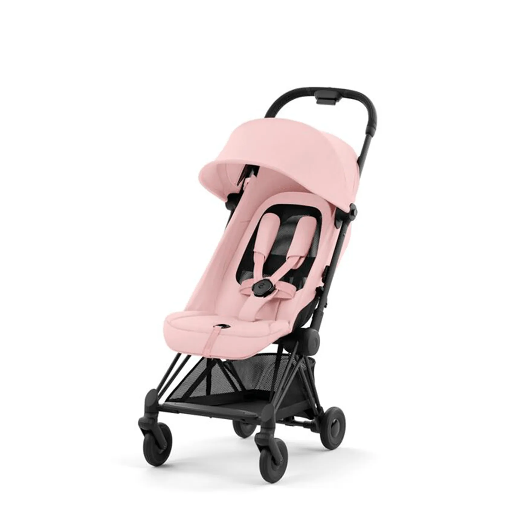 Cybex COYA - Matt Black Peach Pink