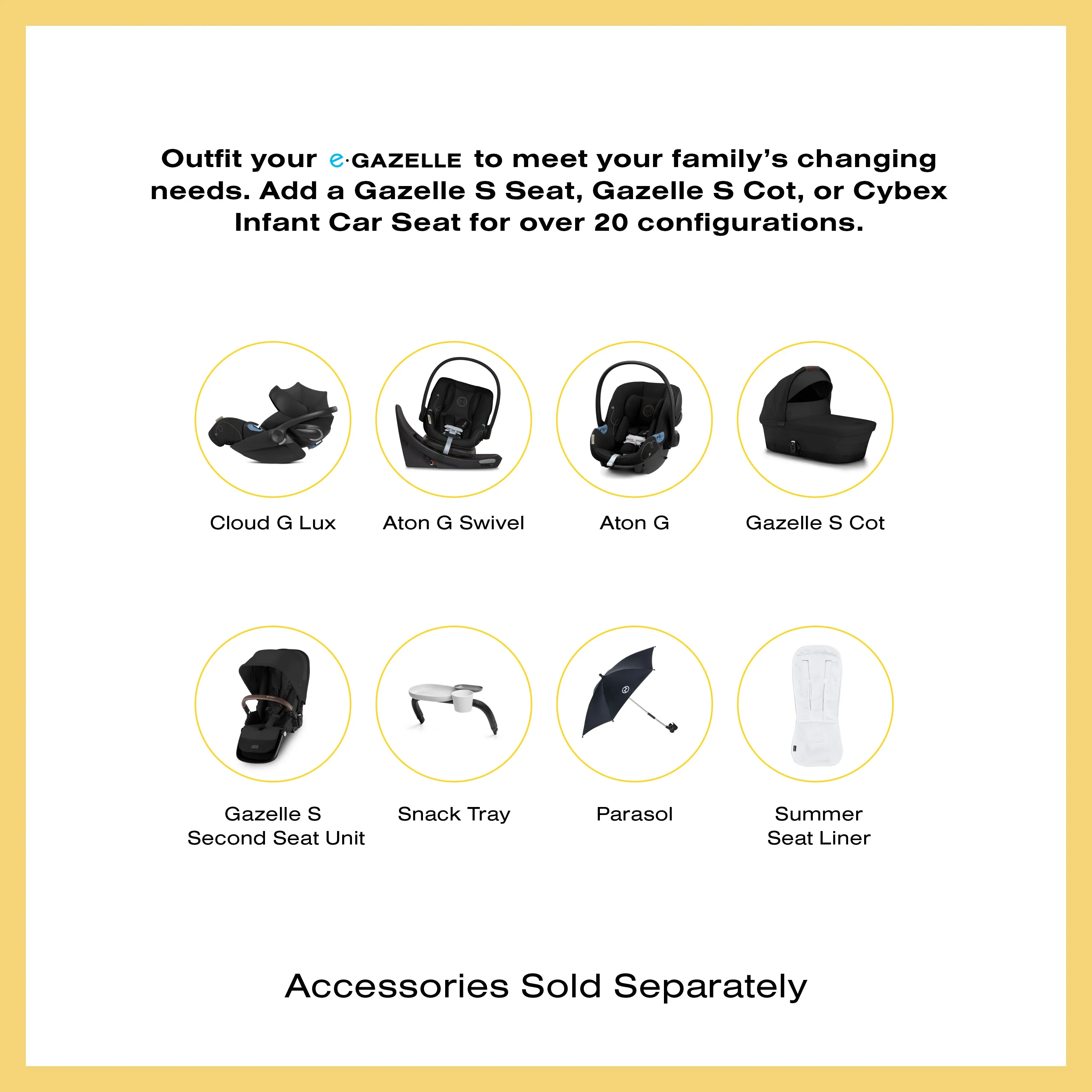 CYBEX e-Gazelle S Stroller