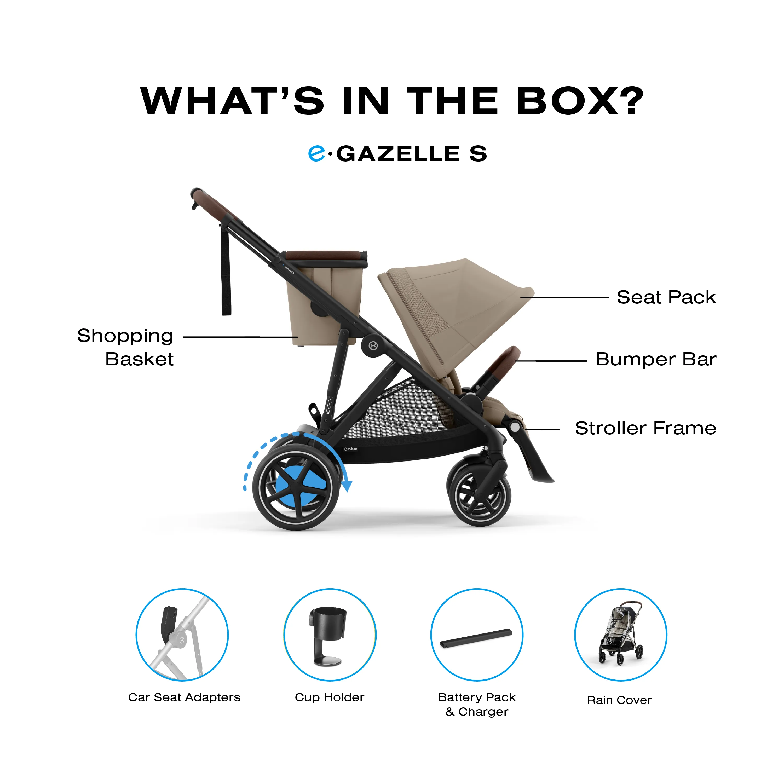 CYBEX e-Gazelle S Stroller