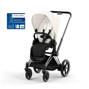CYBEX e-Priam Pushchair - Off White