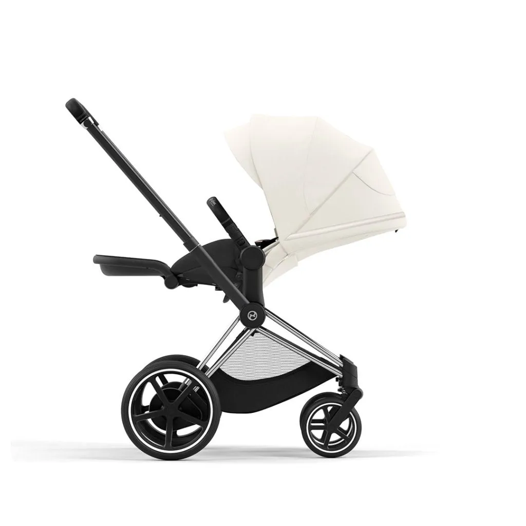 CYBEX e-Priam Pushchair - Off White