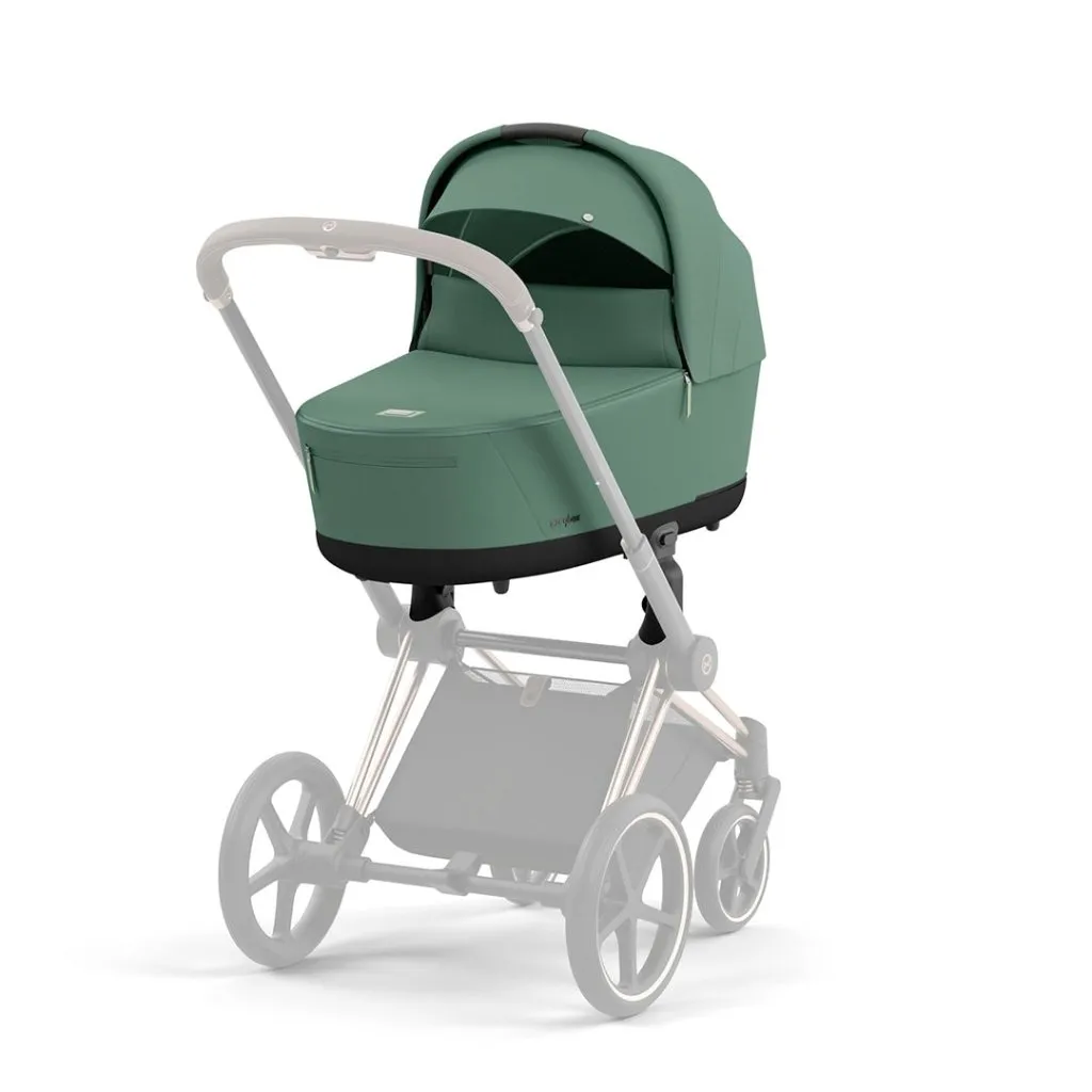 CYBEX e-Priam Travel System - Leaf Green