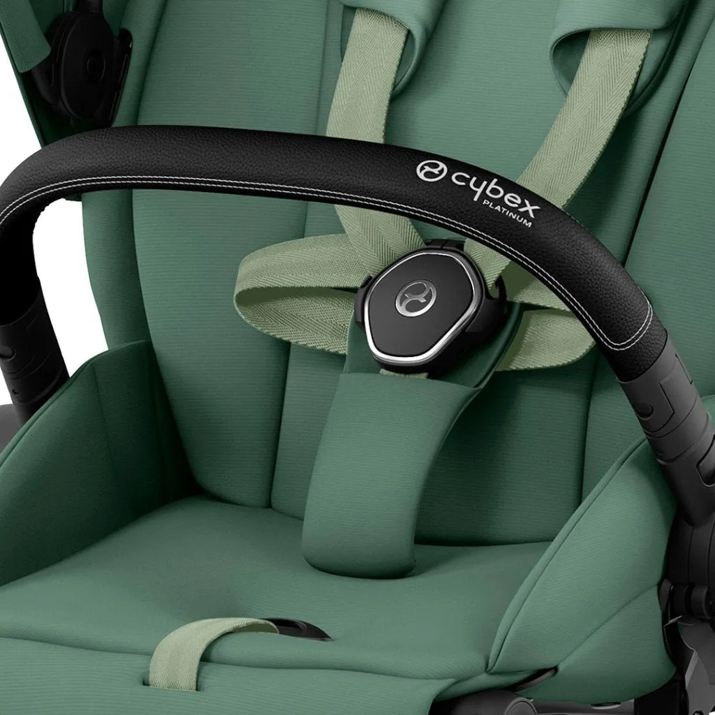 CYBEX e-Priam Travel System - Leaf Green
