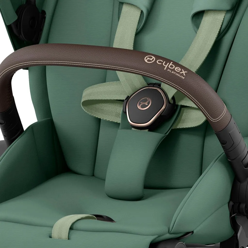 CYBEX e-Priam Travel System - Leaf Green