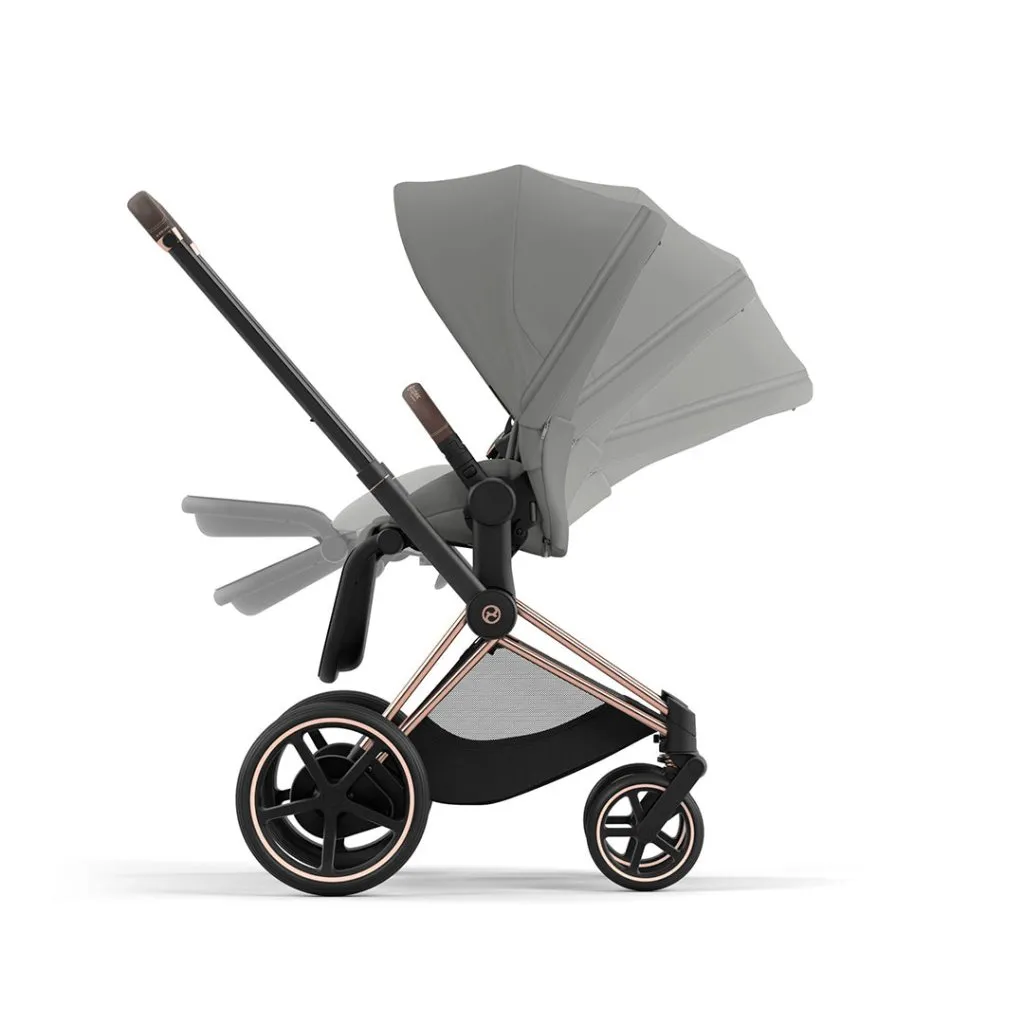 CYBEX e-Priam Travel System - Mirage Grey