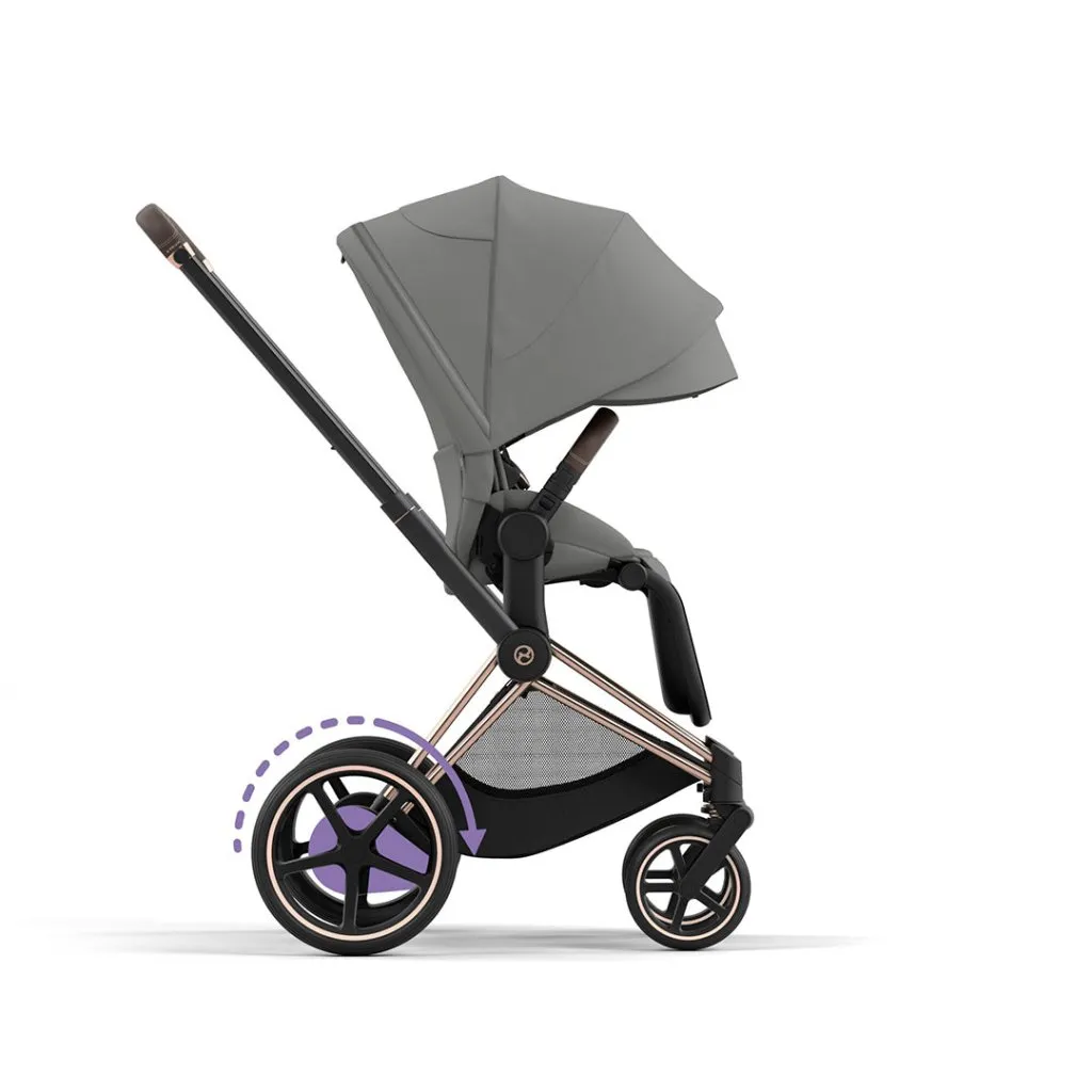 CYBEX e-Priam Travel System - Mirage Grey