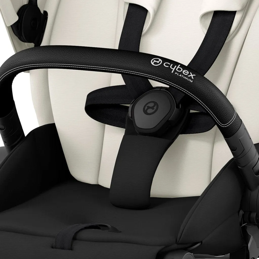 CYBEX e-Priam Travel System - Off White