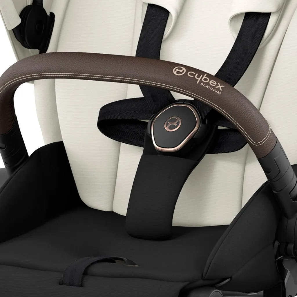 CYBEX e-Priam Travel System - Off White