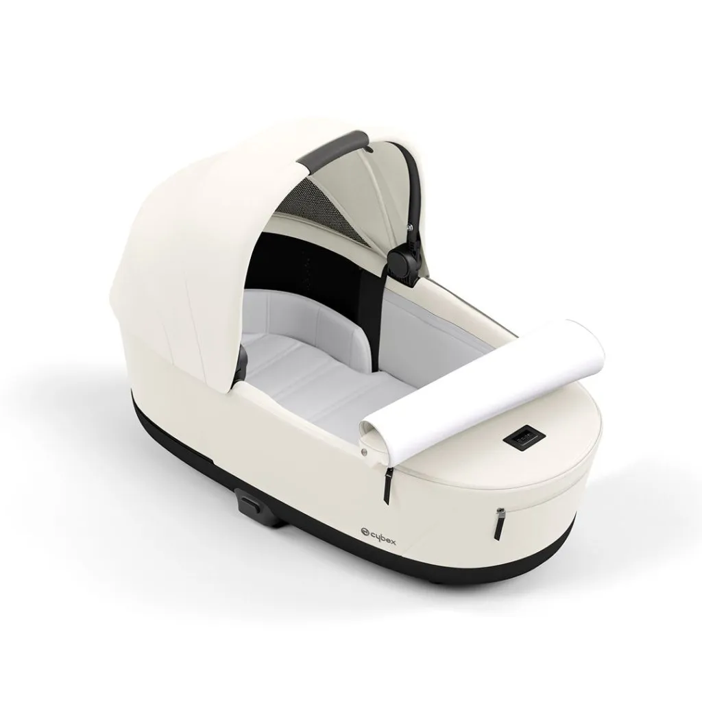 CYBEX e-Priam Travel System - Off White