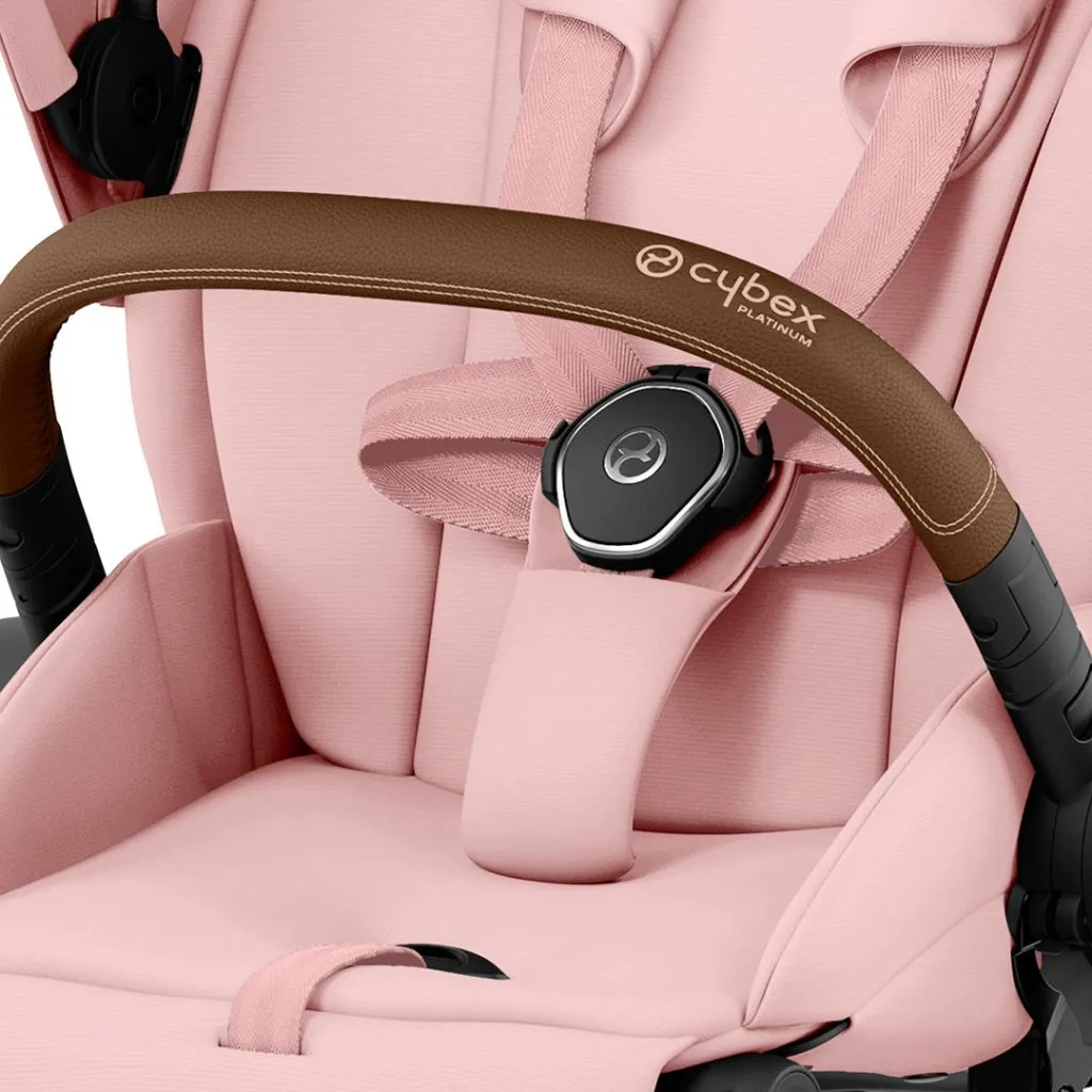 CYBEX e-Priam Travel System - Peach Pink