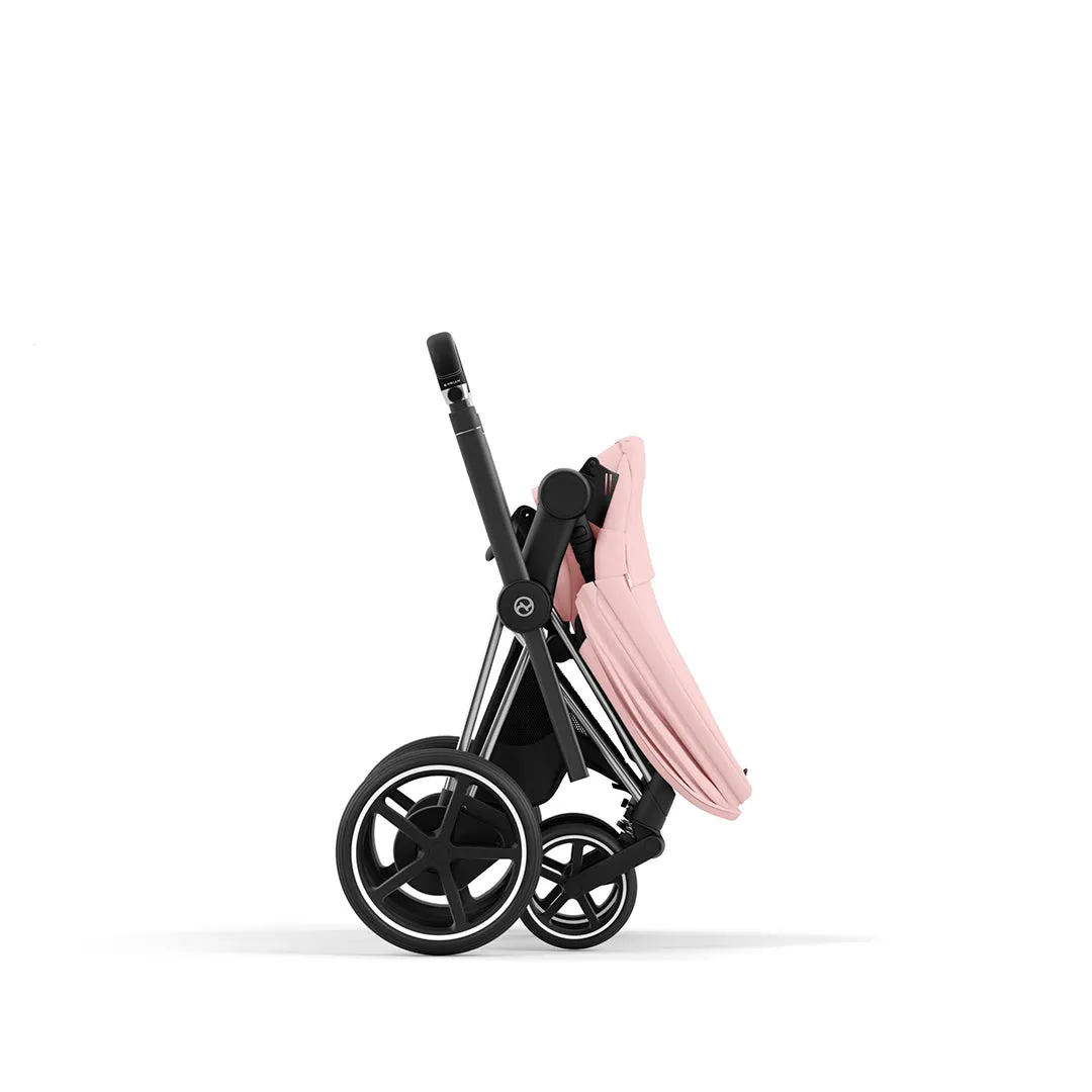 CYBEX e-Priam Travel System - Peach Pink