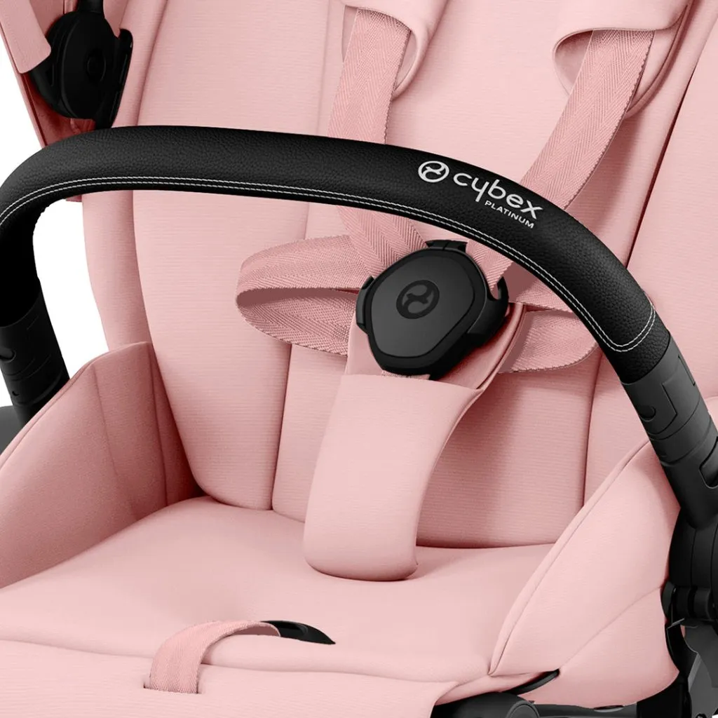 CYBEX e-Priam Travel System - Peach Pink