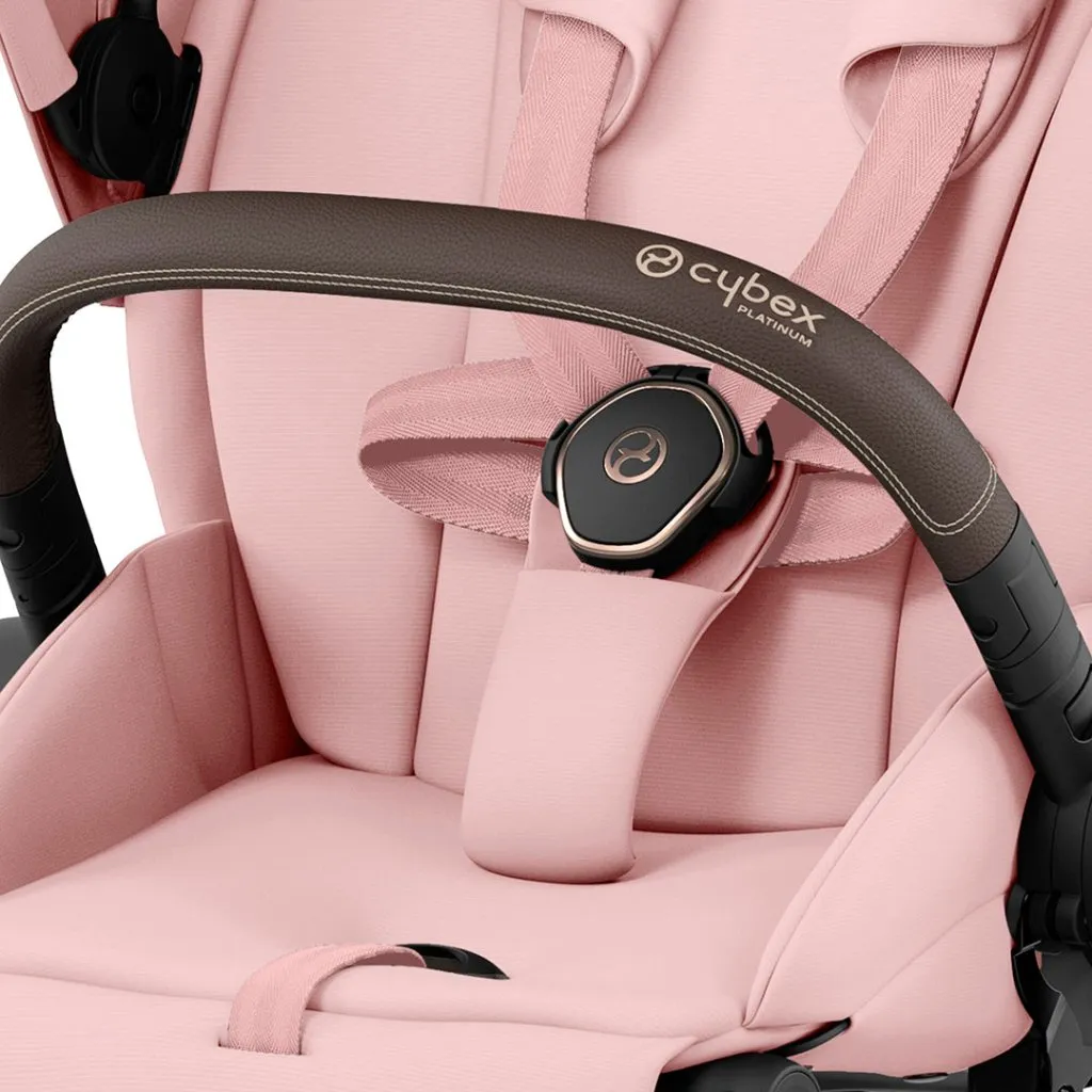 CYBEX e-Priam Travel System - Peach Pink