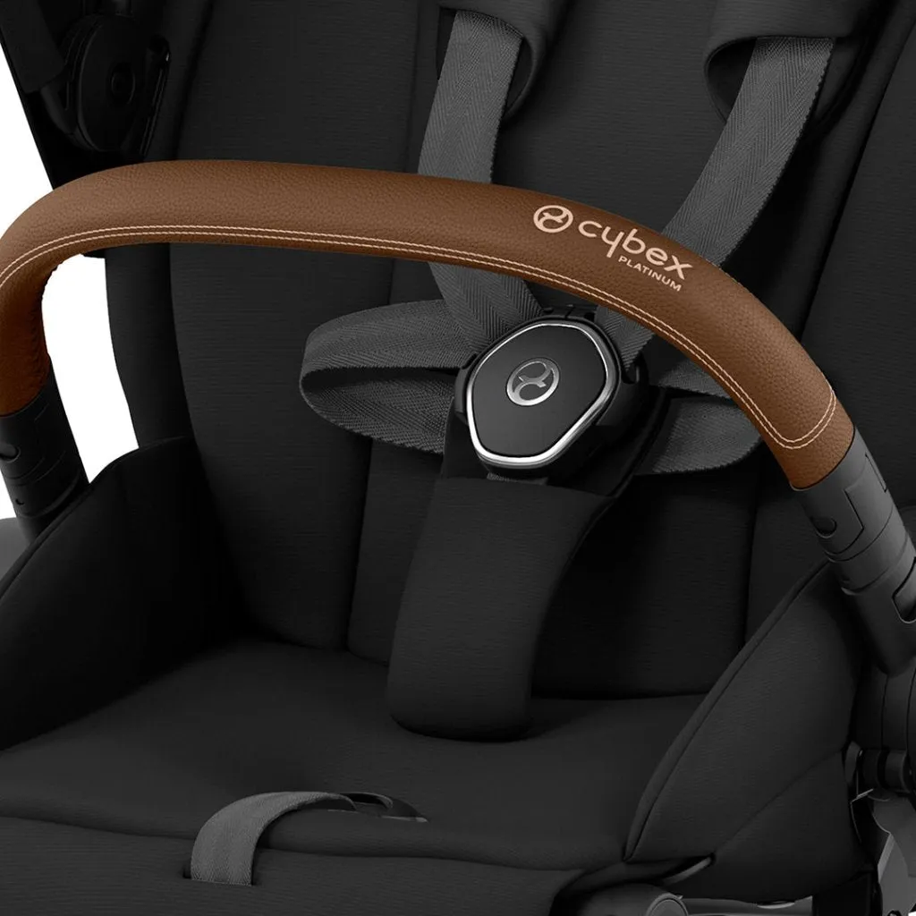 CYBEX e-Priam Travel System - Sepia Black