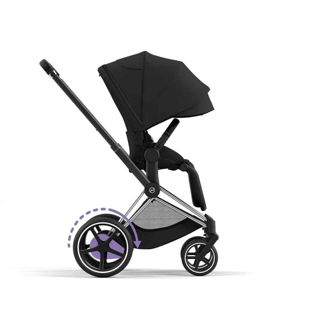 CYBEX e-Priam Travel System - Sepia Black