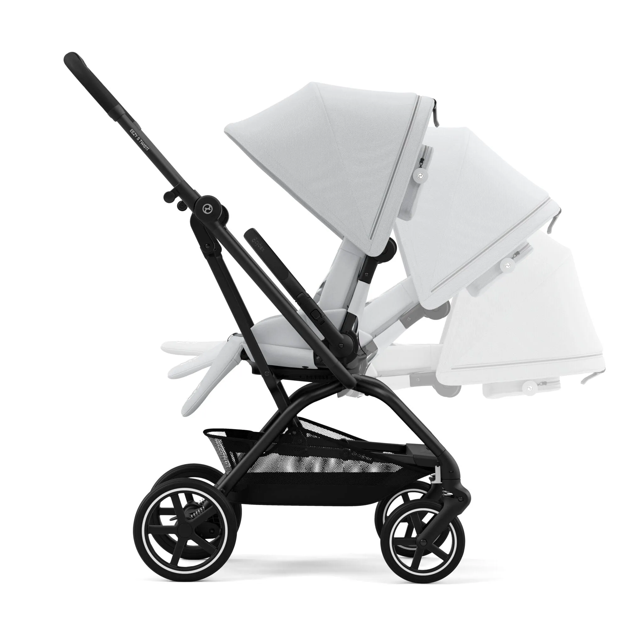 Cybex EEZY S Twist 2 Pushchair - Black/Fog Grey