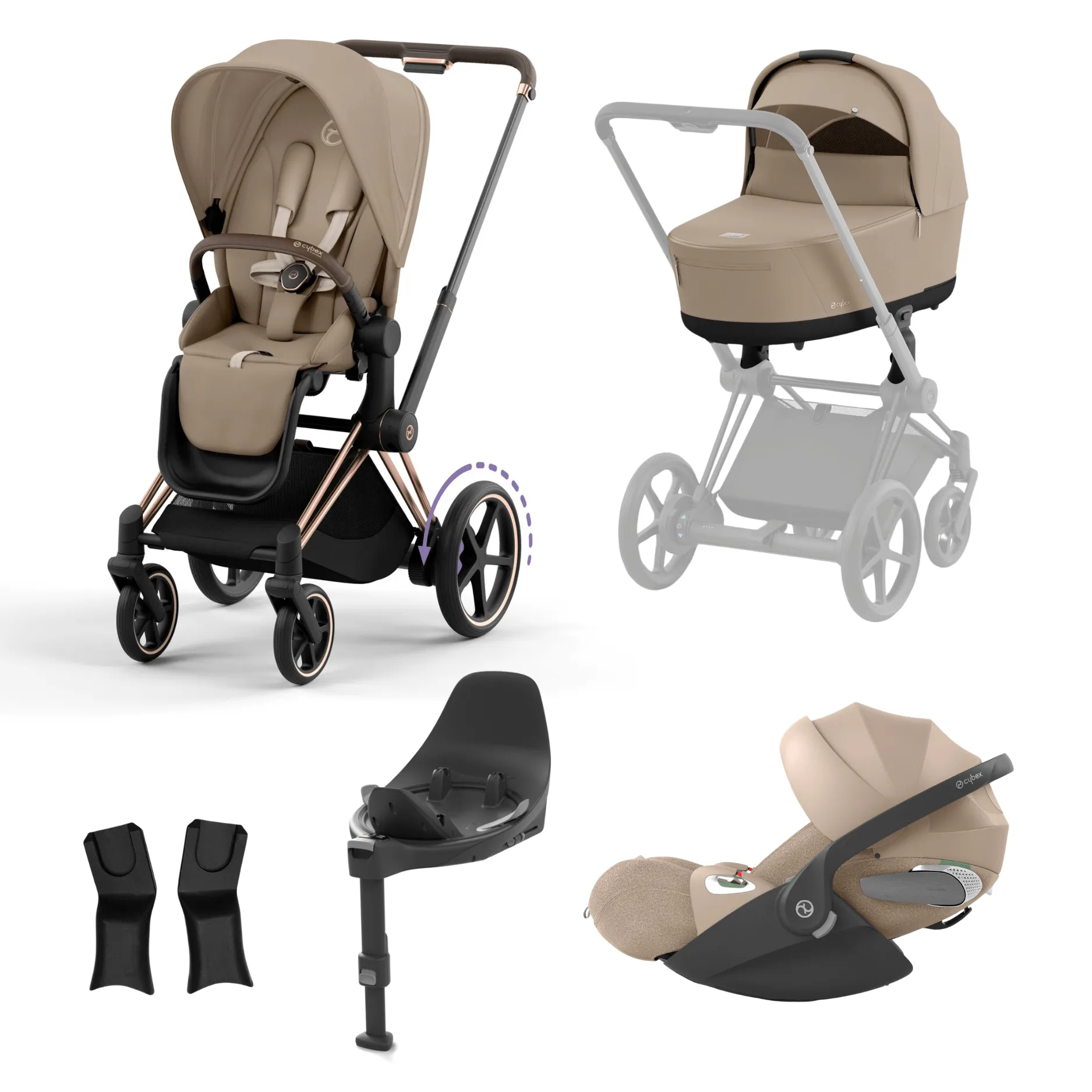 Cybex ePriam Rose Gold