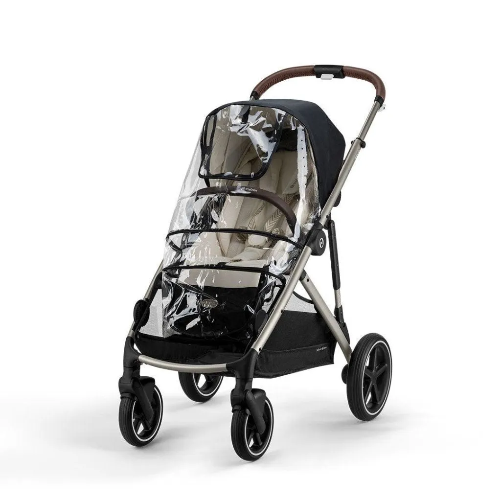 CYBEX Gazelle S Essential Bundle with Gold Footmuff - Lava Grey