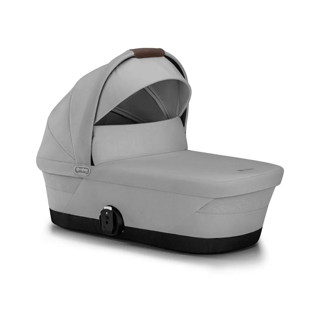 CYBEX Gazelle S Essential Bundle with Gold Footmuff - Lava Grey