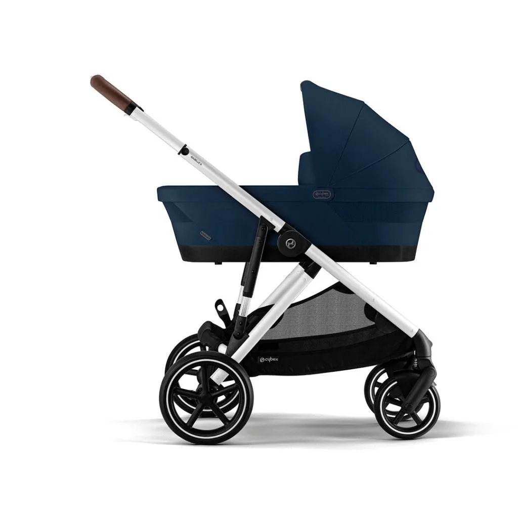 CYBEX Gazelle S Essential Bundle with Gold Footmuff - Ocean Blue