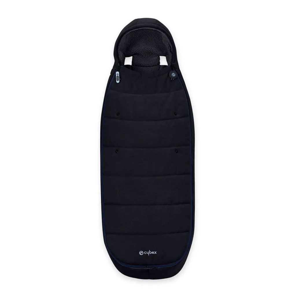 CYBEX Gazelle S Essential Bundle with Gold Footmuff - Ocean Blue