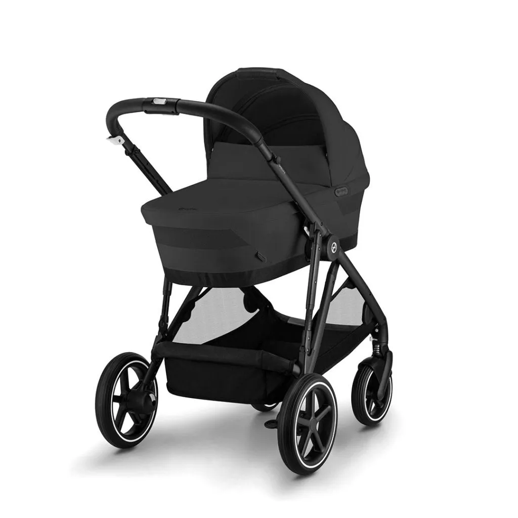 CYBEX Gazelle S Essential Bundle with Snogga Footmuff - Moon Black