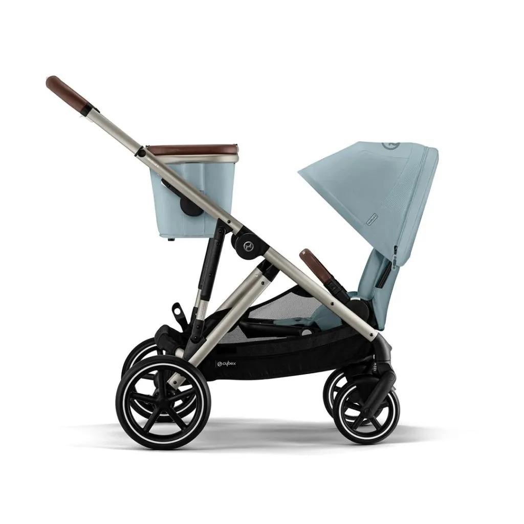 CYBEX Gazelle S Essential Bundle with Snogga Footmuff - Sky Blue