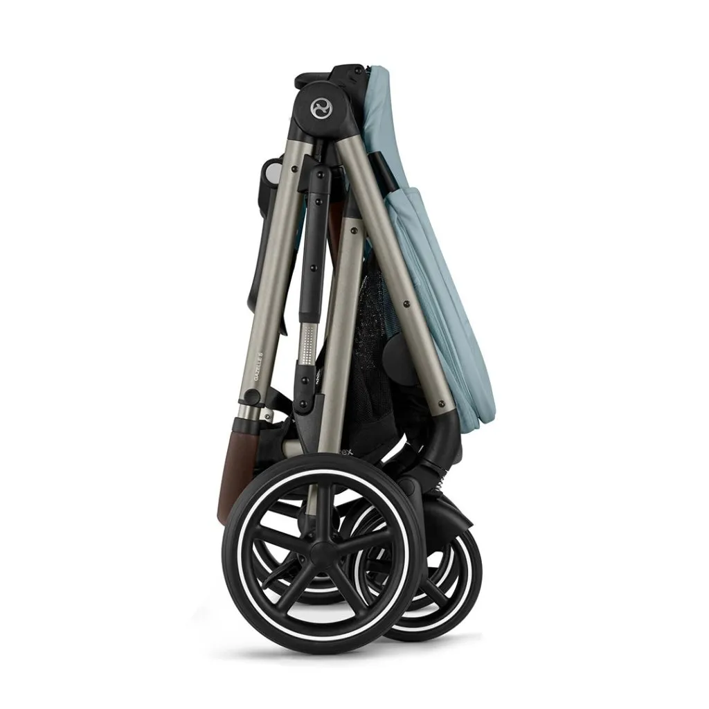 CYBEX Gazelle S Essential Bundle with Snogga Footmuff - Sky Blue
