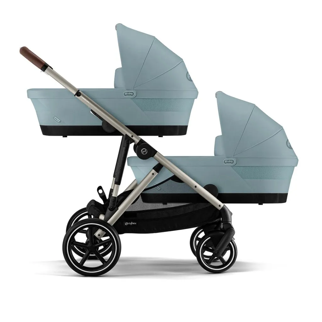 CYBEX Gazelle S Essential Bundle with Snogga Footmuff - Sky Blue