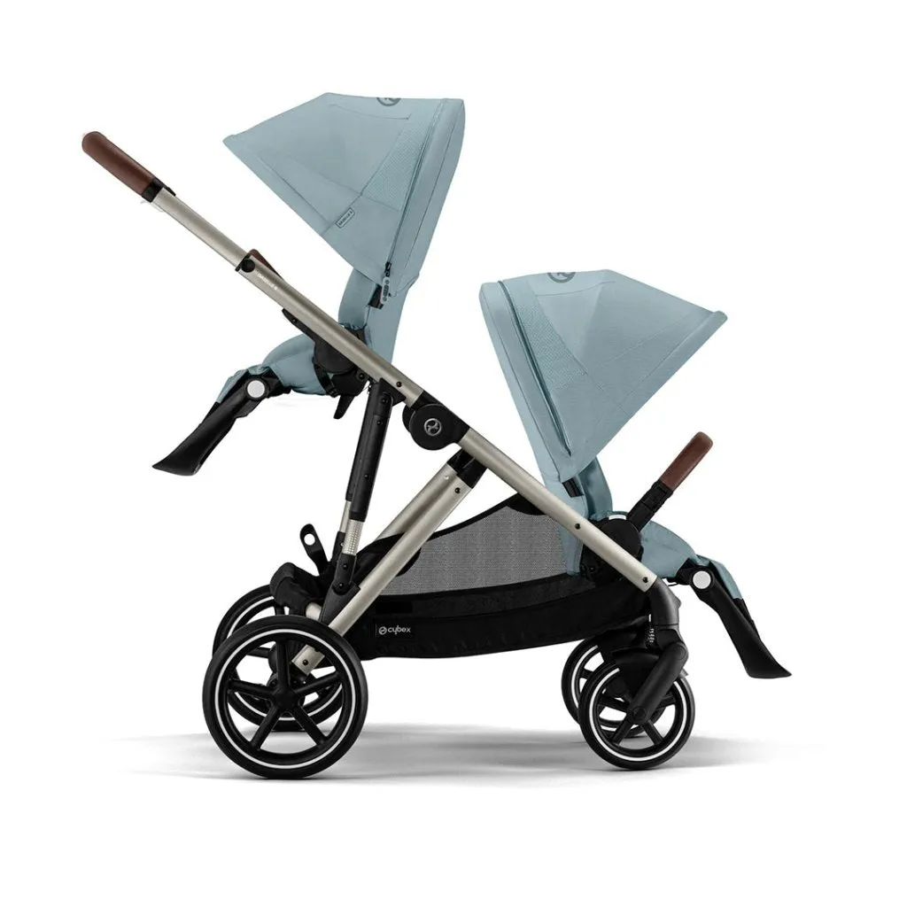CYBEX Gazelle S Essential Bundle with Snogga Footmuff - Sky Blue