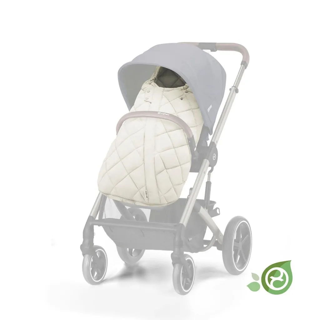 CYBEX Gazelle S Travel System Luxury Bundle With Snogga and CLOUD T - Seashell Beige