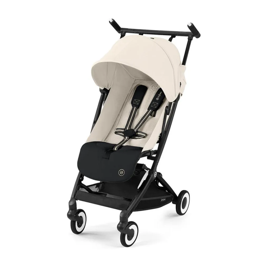 CYBEX LIBELLE Pushchair in Black Frame - Canvas White