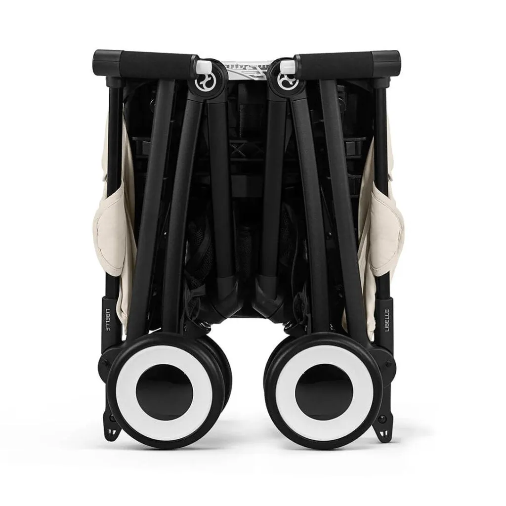 CYBEX LIBELLE Pushchair in Black Frame - Canvas White