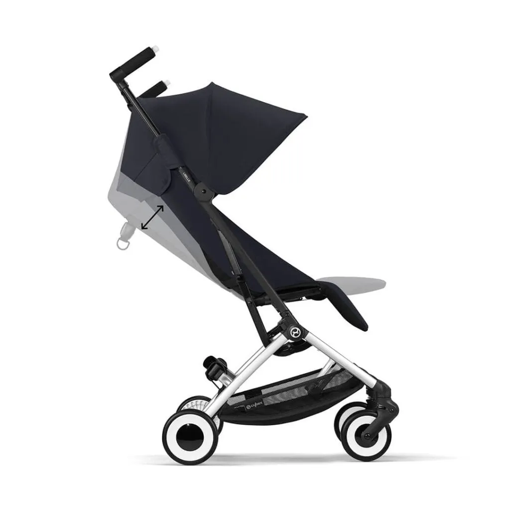 CYBEX LIBELLE Pushchair in Silver Frame - Dark Blue
