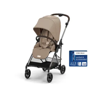 CYBEX Melio Pushchair - Almond Beige (2024 New Generation)