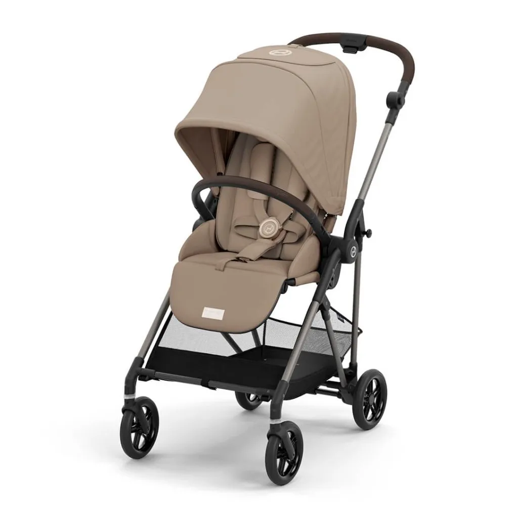 CYBEX Melio Pushchair - Almond Beige (2024 New Generation)