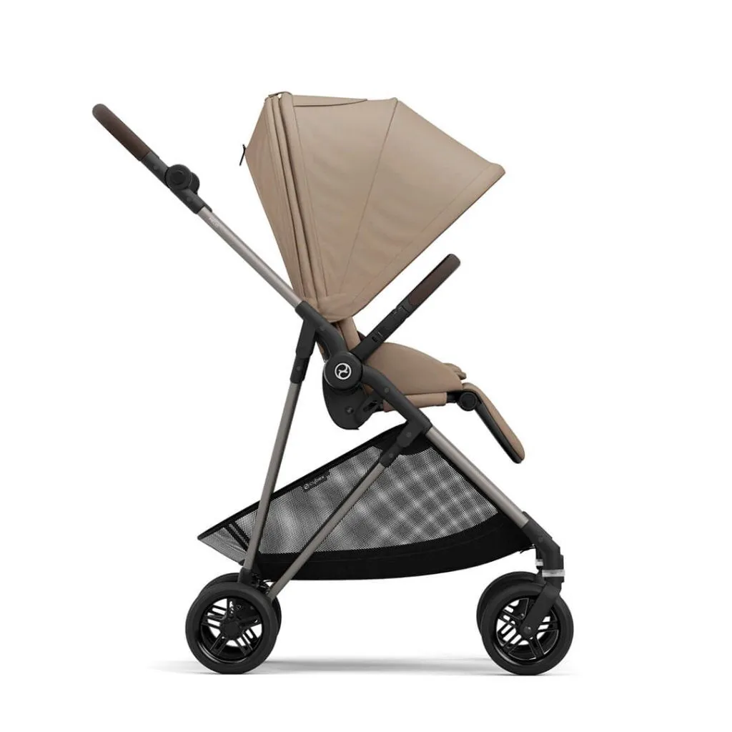 CYBEX Melio Pushchair - Almond Beige (2024 New Generation)