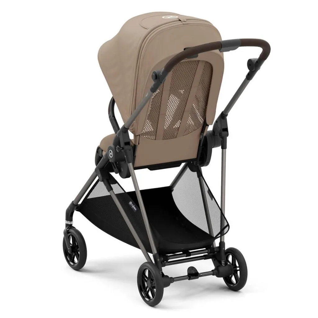 CYBEX Melio Pushchair - Almond Beige (2024 New Generation)