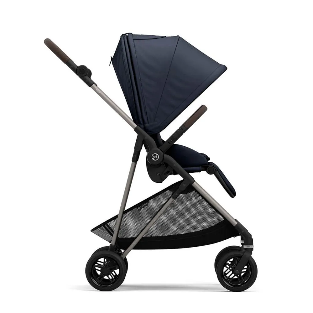 CYBEX Melio Pushchair - Dark Blue (2024 New Generation)