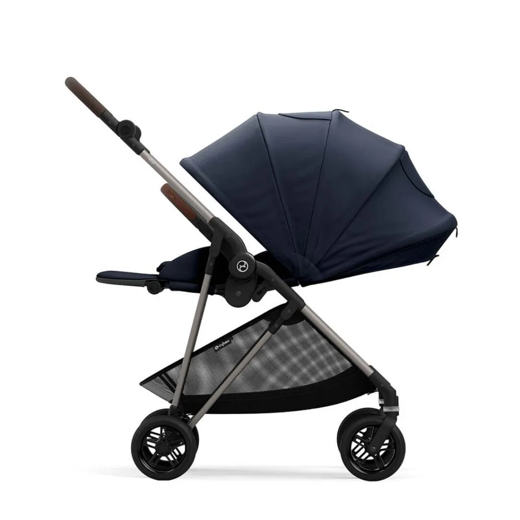 CYBEX Melio Pushchair - Dark Blue (2024 New Generation)